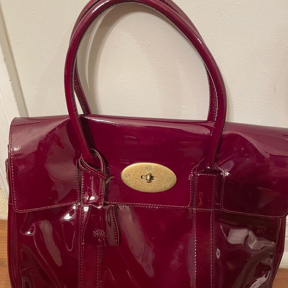 Mulberry red bag - Picture 2 of 3